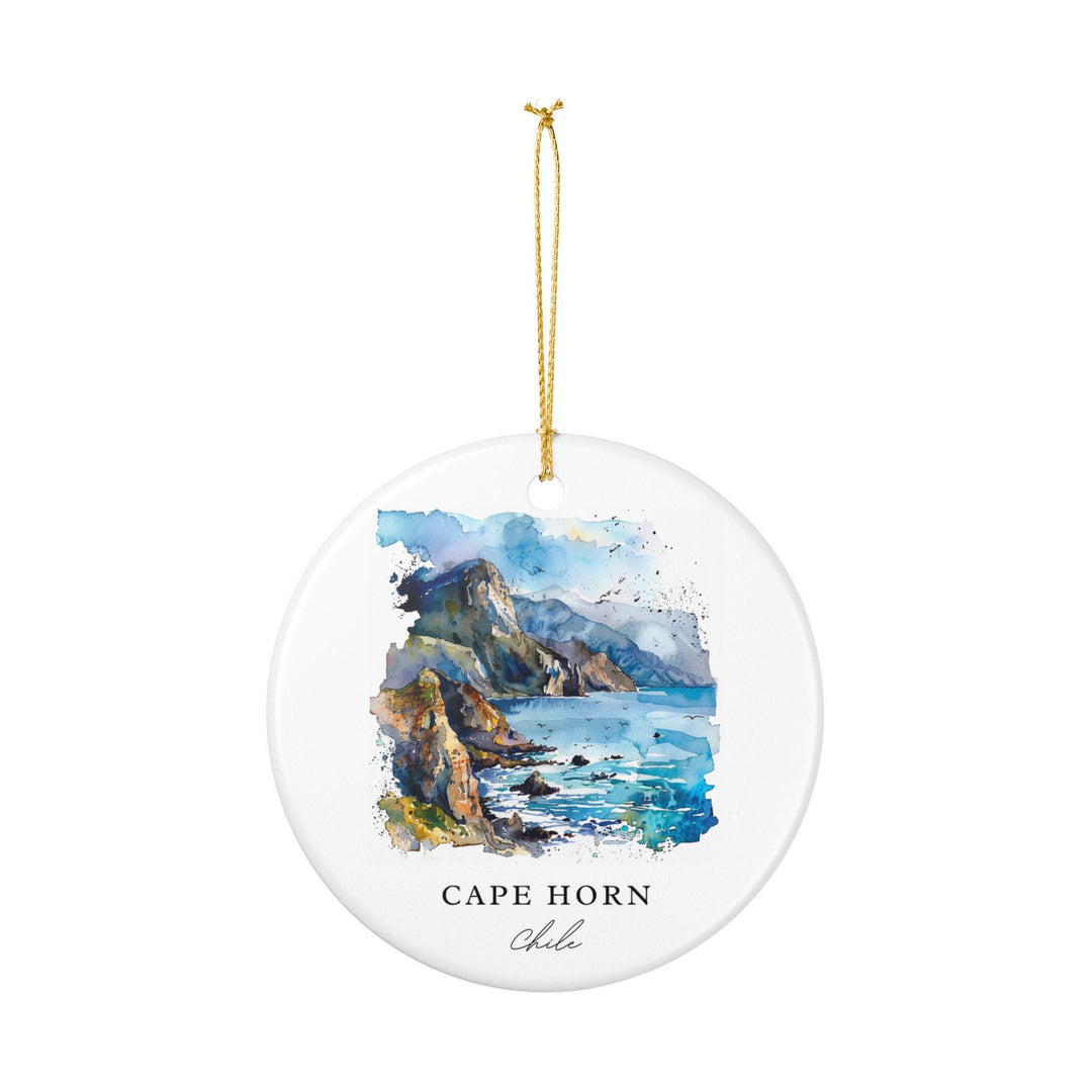 Cape Horn Ornament: Unique Cape Horn Souvenir, Cape Horn Xmas Decor, and Authentic Cape Horn Chile Gift