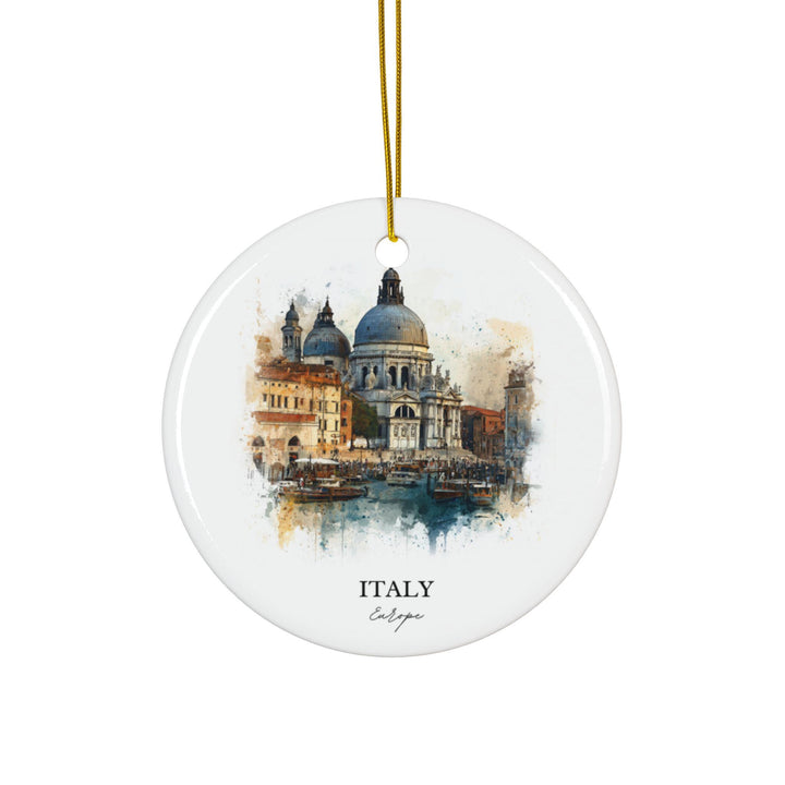Italy Ornament: Unique Italy Souvenir, Italy Xmas Decor, and Authentic Italy Country Gift