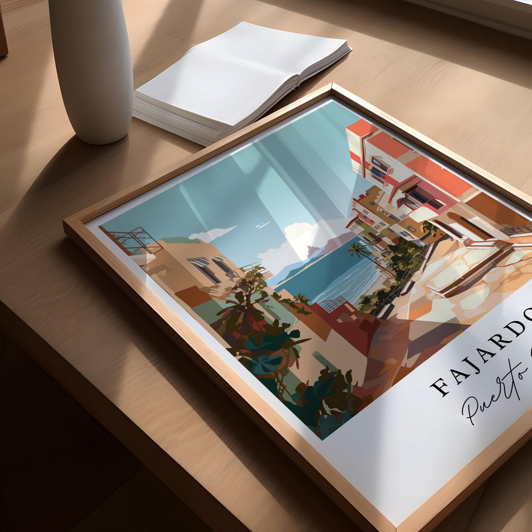 Fajardo wall art - Puerto Rico, Fajardo PR poster, Fajardo Wedding gift, Puerto Del Rey Marina PR, Custom Text, Personalized Gift