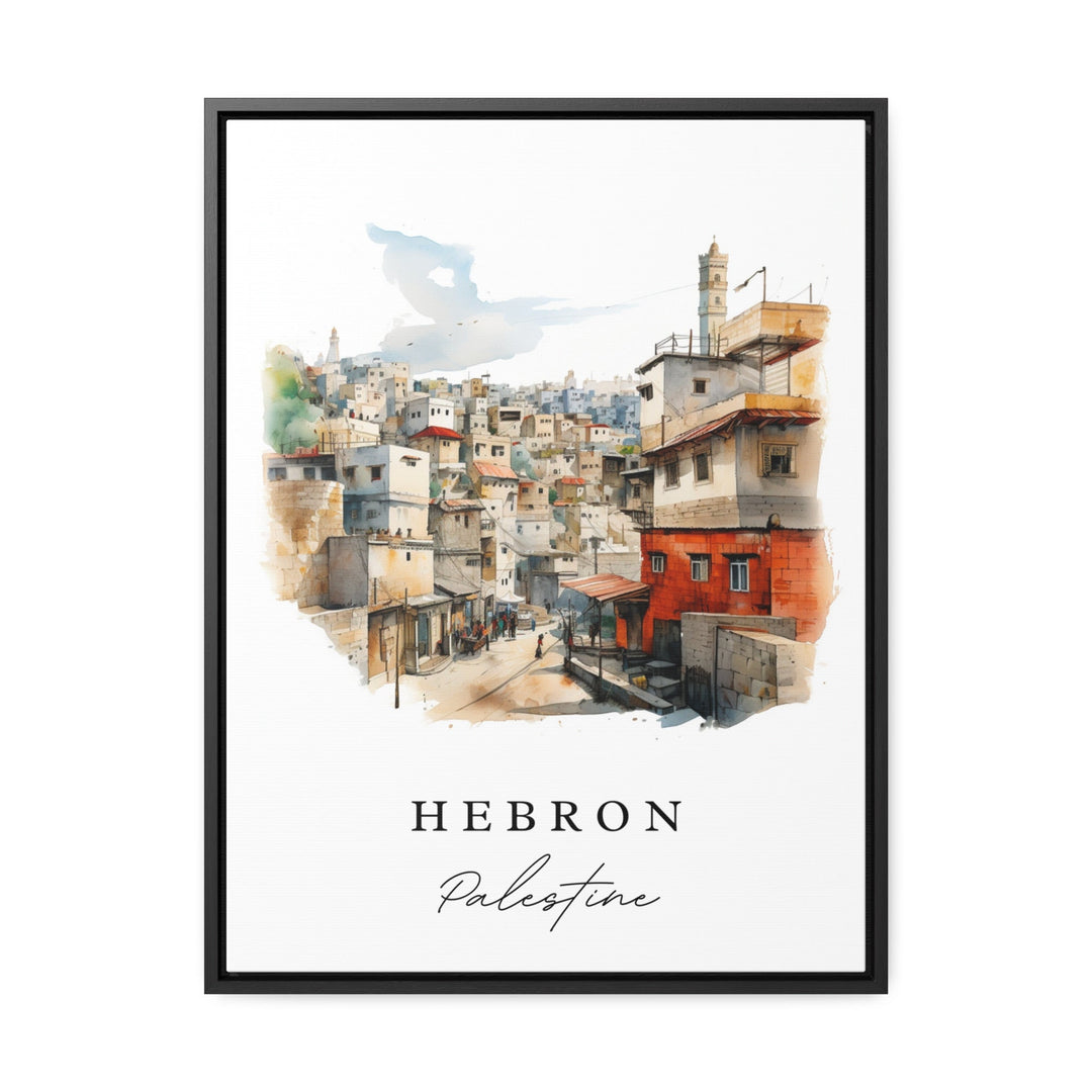 Hebron Palestine wall art - Palestine, Hebron poster print, Wedding gift, Birthday present, Custom Text, Perfect Gift