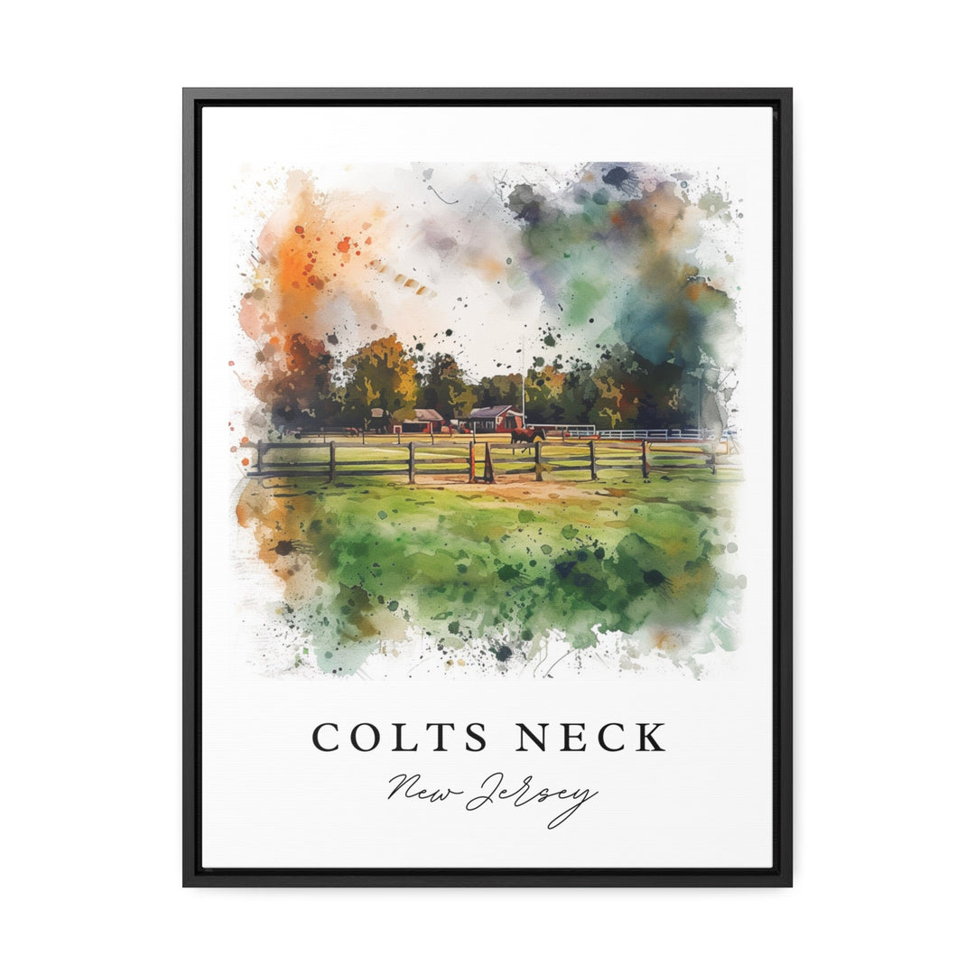 Colts Neck NJ Art, Central NJ Print, New Jersey Wall Art, Colts Neck Gift, Travel Print, Travel Poster, Travel Gift, Housewarming Gift