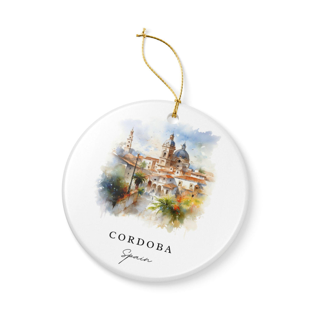 Cordoba, Spain Ornament: Unique Cordoba Spain Souvenir, Spain Xmas Decor, and Authentic Cordoba Spain Gift