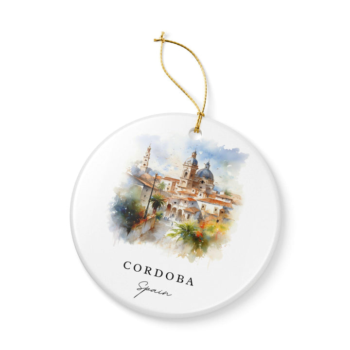 Cordoba, Spain Ornament: Unique Cordoba Spain Souvenir, Spain Xmas Decor, and Authentic Cordoba Spain Gift