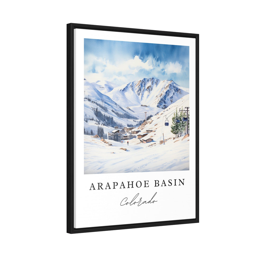 Arapahoe Basin Wall Art - Colorado Print