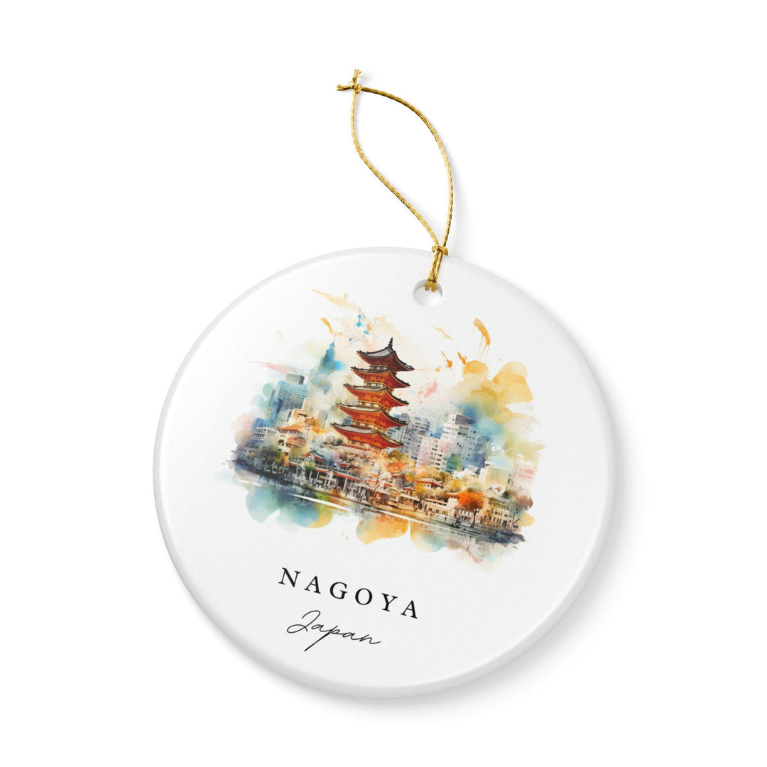 Nagoya Japan Ornament: Unique Nagoya Souvenir, Nagoya Xmas Decor, and Authentic Nagoya Japan Gift
