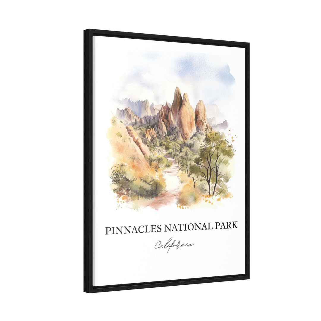 Pinnacles Peak Wall Art - California Print
