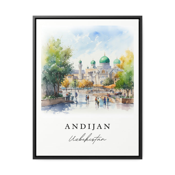 Andijan Wall Art - Uzbekistan Print