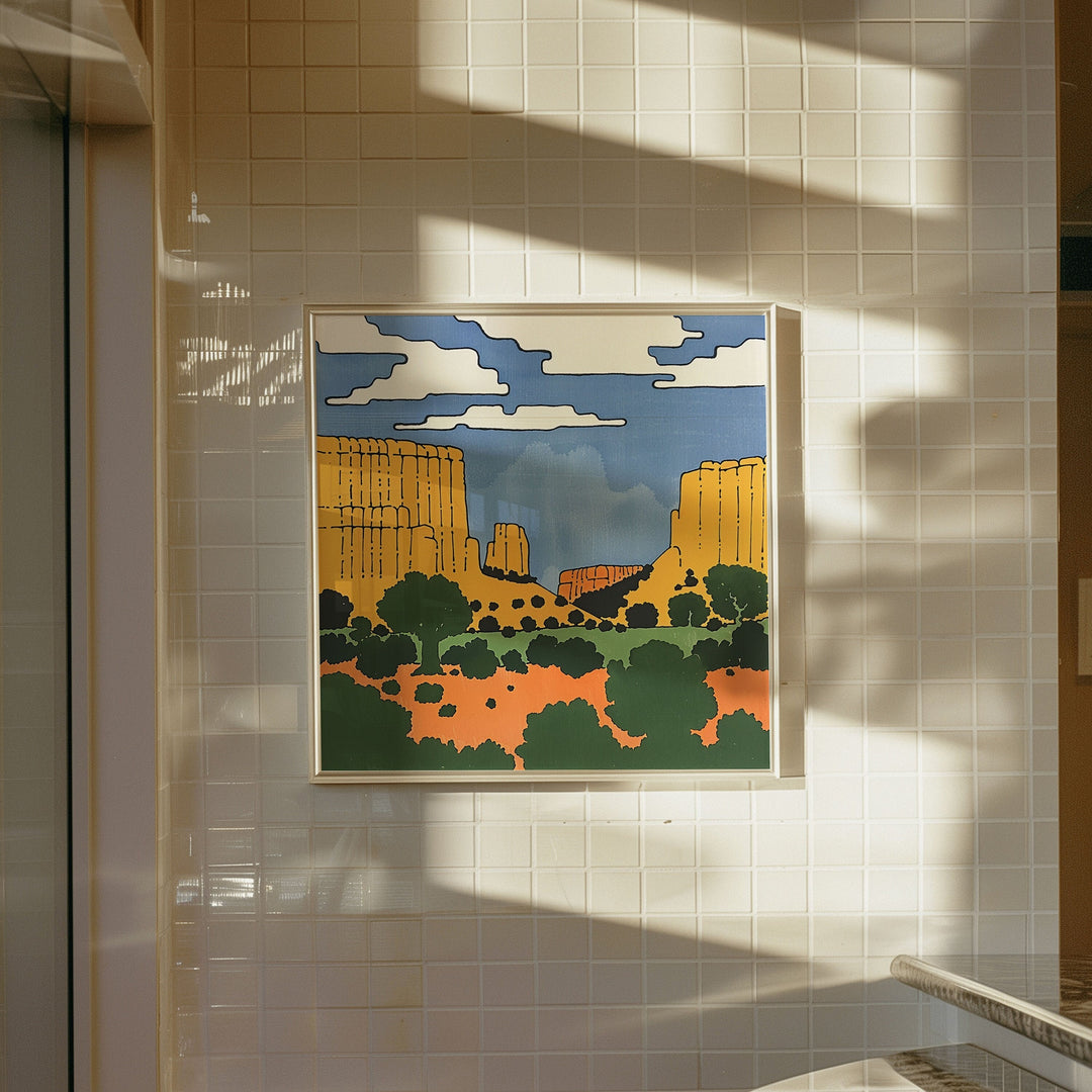 Modern Sedona Art, Sedona Print, Unique Sedona Art, Sedona Arizona Gift, Travel Poster, Housewarming Gift