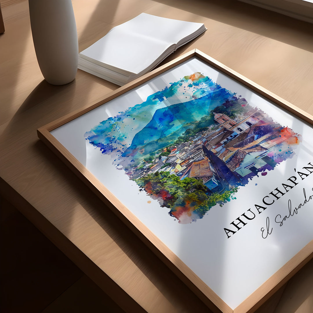 Ahuachapan Wall Art - El Salvador Print