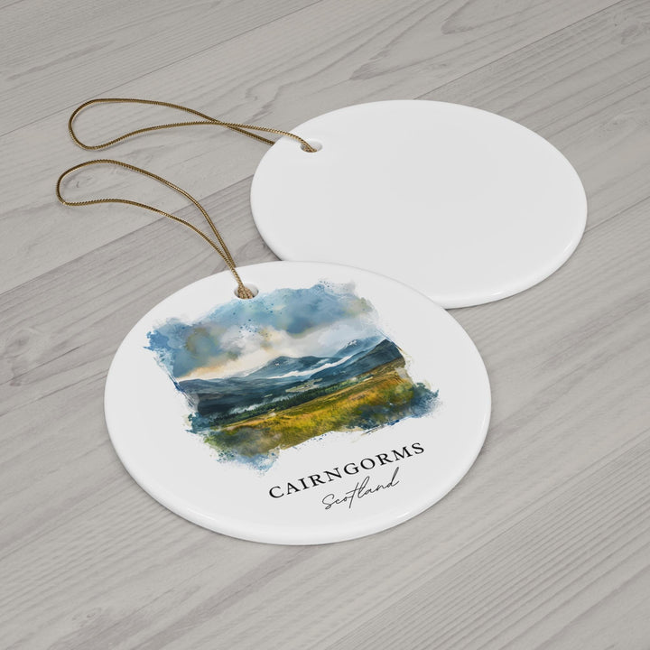 Cairngorms Scotland Christmas Ornament