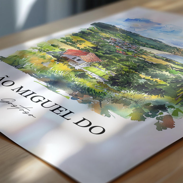 São Miguel do Gostoso Art, Rio Grande do Norte Print, Brazil Art, São Miguel do Gostoso Gift, Travel Print, Travel Poster, Housewarming Gift