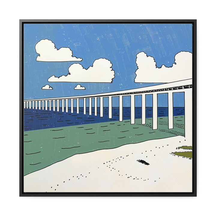 Florida Keys Art, 7 Mile Bridge Print, Unique Florida Keys Art, Islamorada Florida Gift, Travel Poster, Housewarming Gift