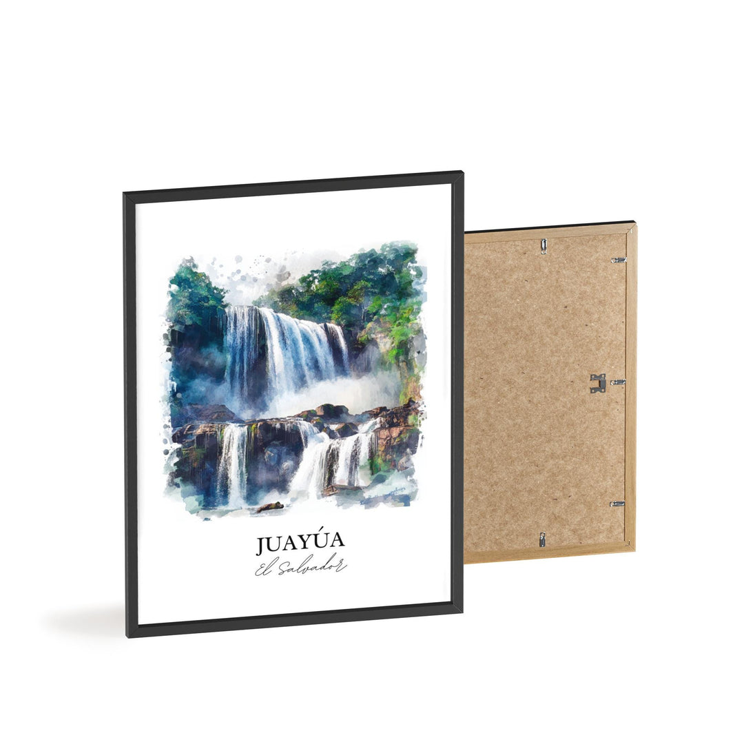 Juayúa, El Salvador – Watercolor Art Print