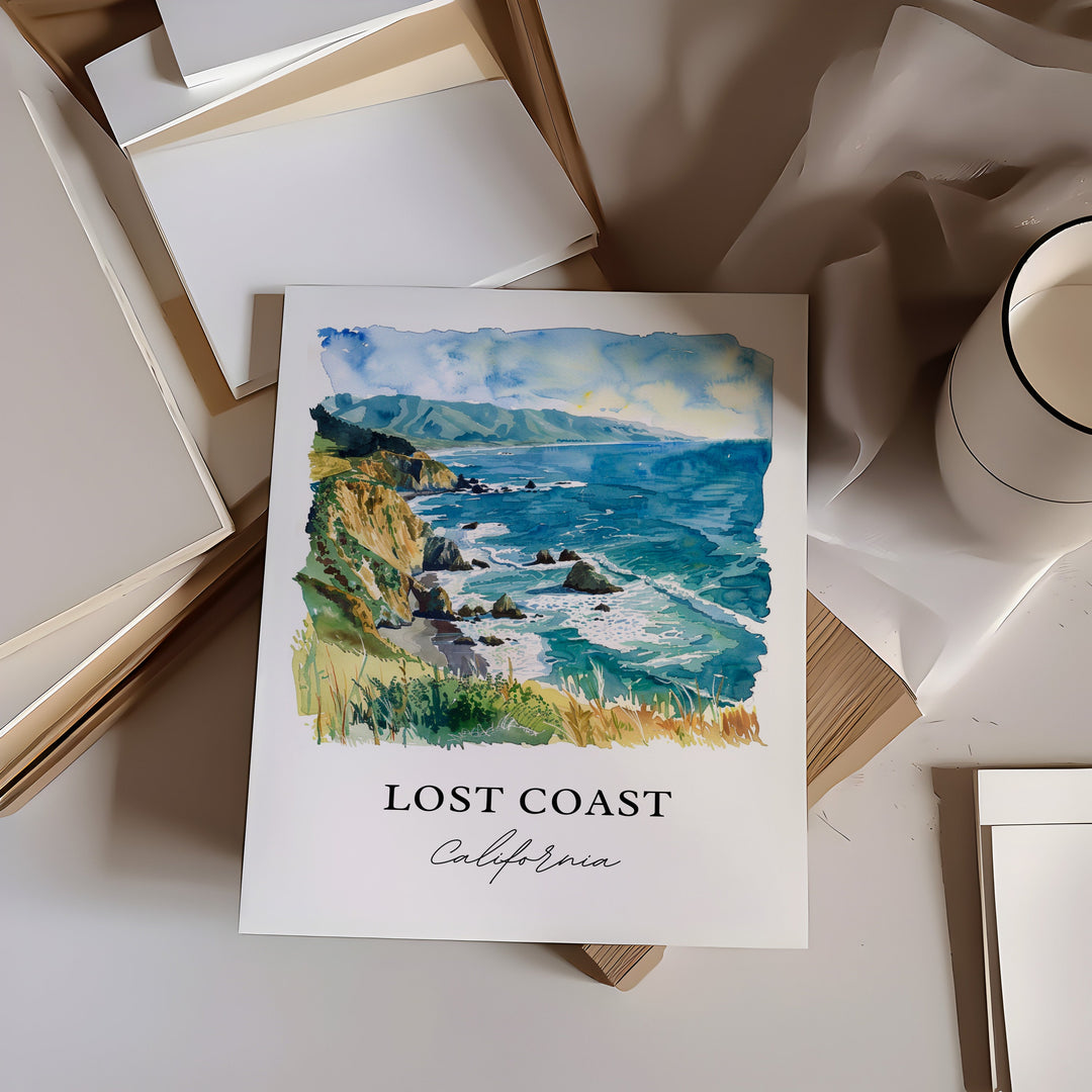 Lost Coast Wall Art - California Print