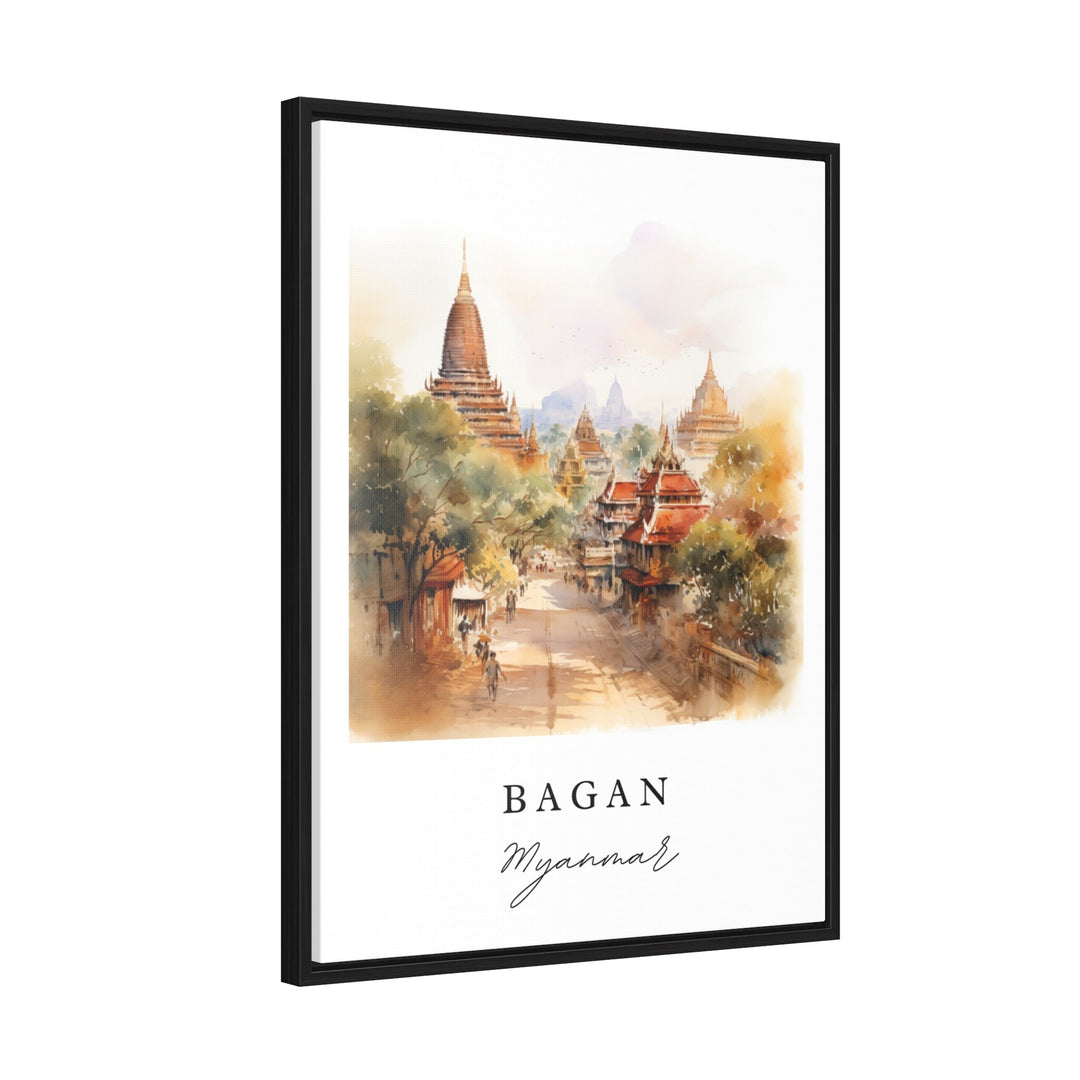 Bagan Wall Art - Myanmar Print