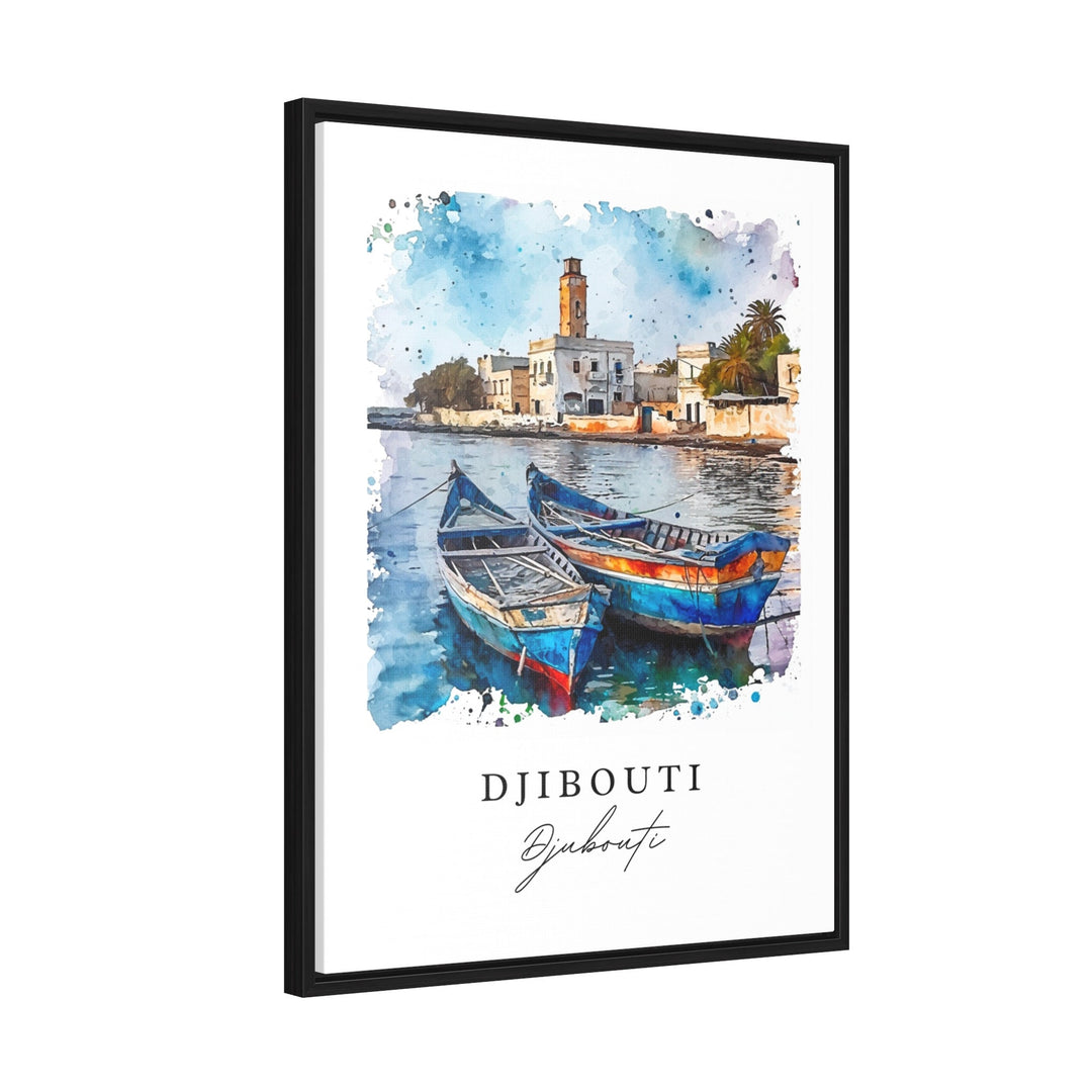 Djibouti wall art - Djibouti, Djibouti print, Djibouti Wedding gift, Djibouti City Birthday present, Custom Text, Perfect Gift