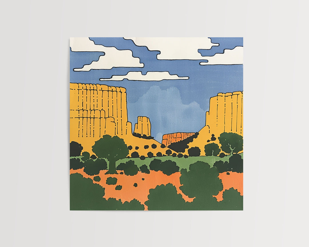 Modern Sedona Art, Sedona Print, Unique Sedona Art, Sedona Arizona Gift, Travel Poster, Housewarming Gift