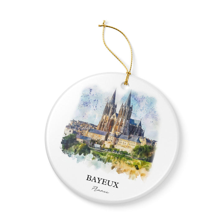 Bayeux France Ornament: Unique Bayeux Souvenir, Bayeux Xmas Decor, and Authentic Bayeux France Gift
