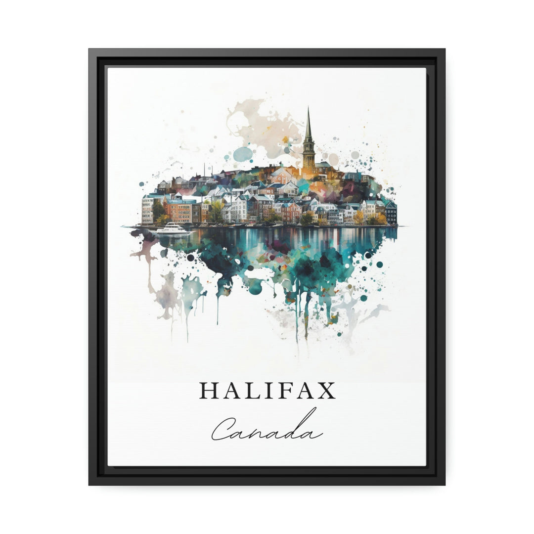 Halifax Canada wall art - Canada, Halifax poster, Halifax Wedding gift, Halifax Birthday present, Custom Text, Personalised Gift