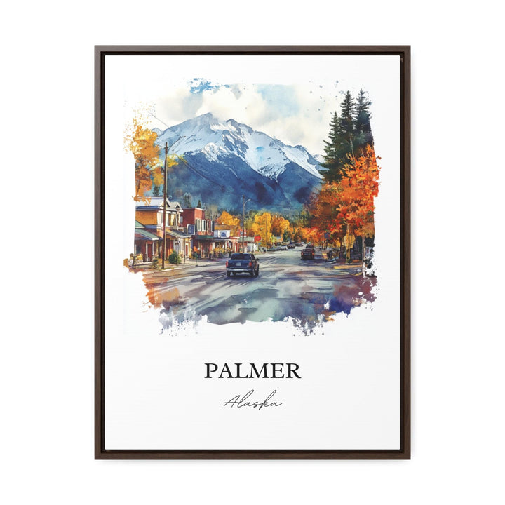 Palmer AK Wall Art - Alaska Print