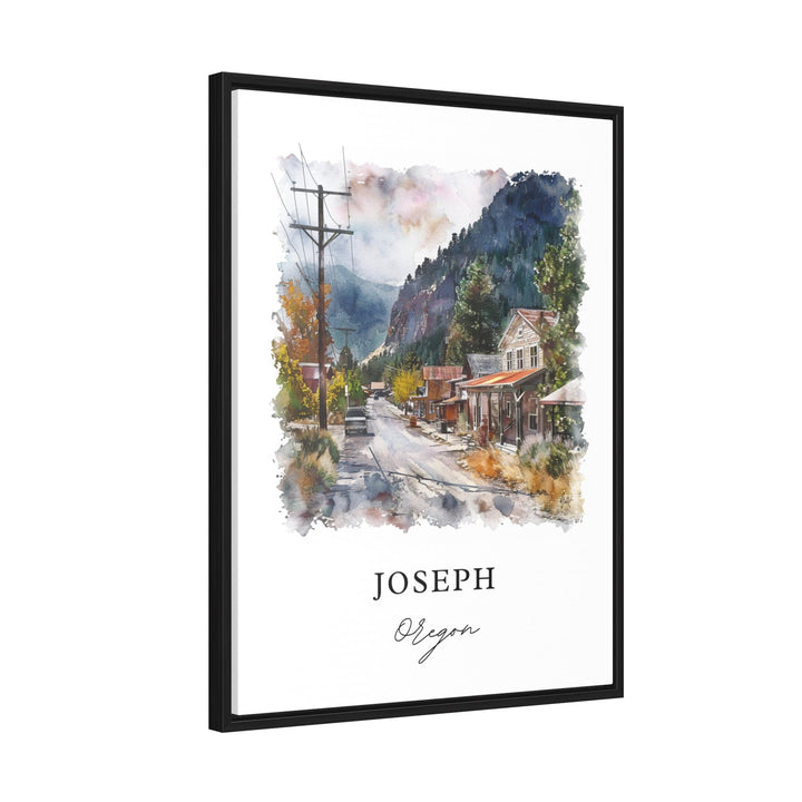 Joseph, Oregon, Oregon – Watercolor Art Print