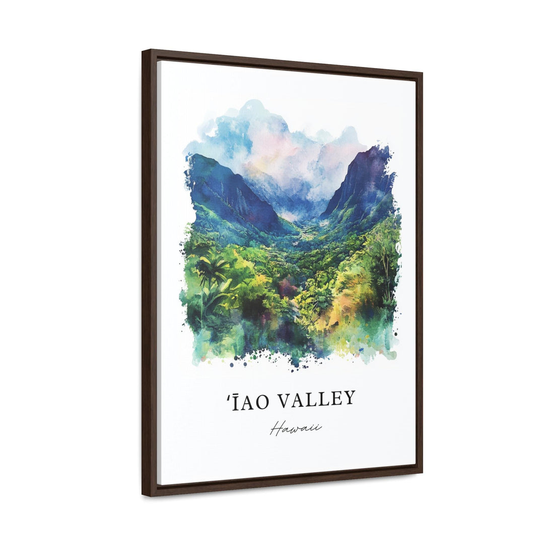 Iao Valley Wall Art - Maui Hawaii Print