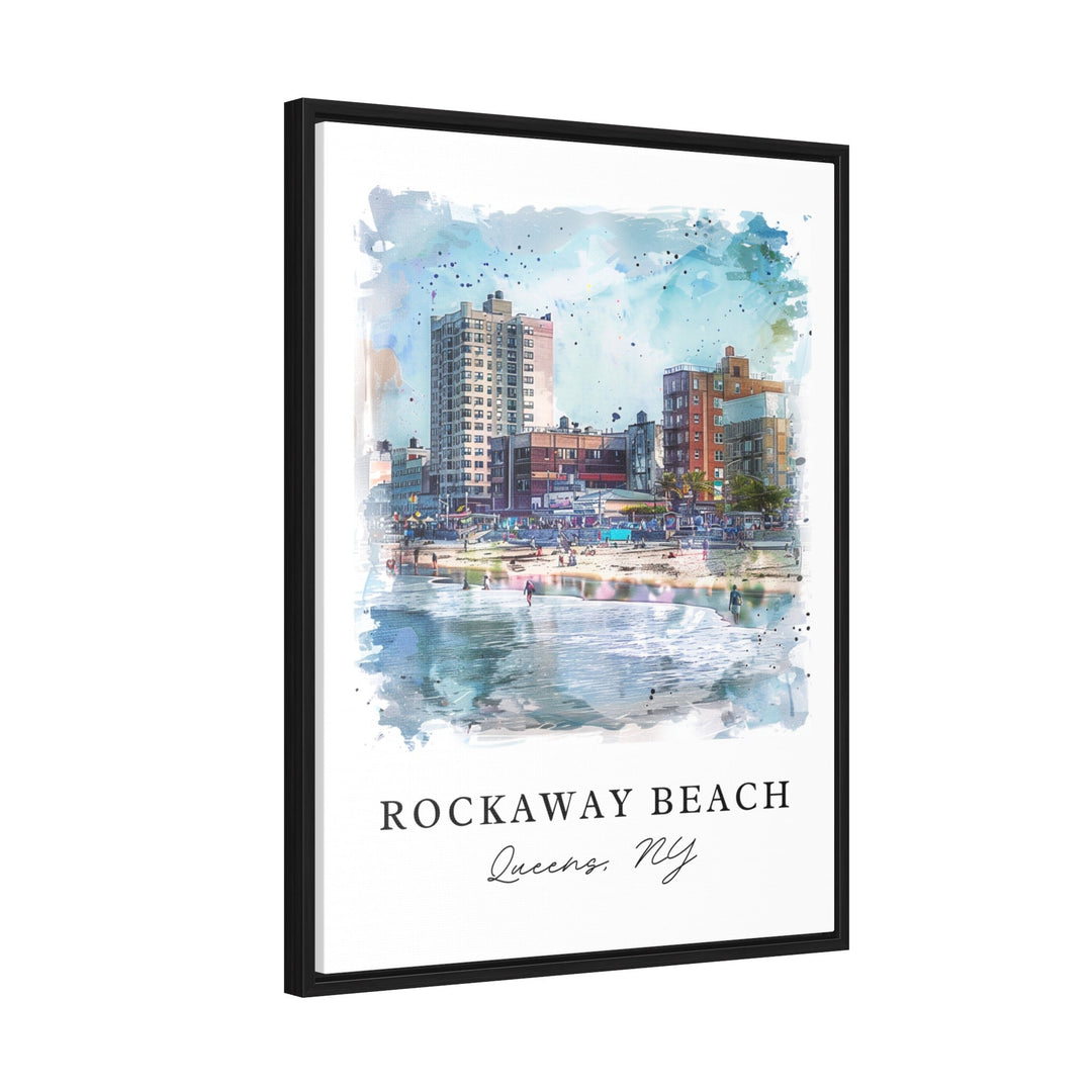 Rockaway Beach NY Wall Art, Rockaway Beach Print, Queens NY Wall Art, Queens NY Gift, Travel Print, Travel Gift, Housewarming Gift