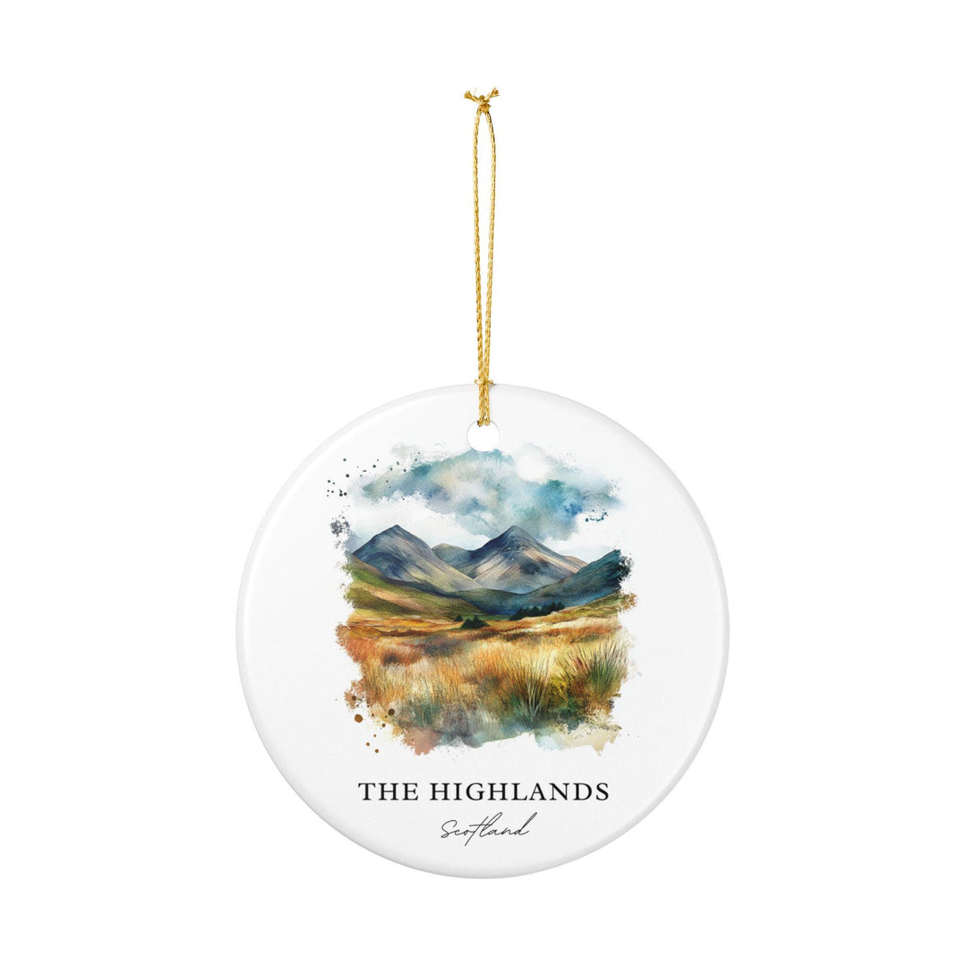Scottish Highlands Ornament: Unique Scotland Souvenir, Scotland Xmas Decor, and Authentic Scottish Highlands Gift