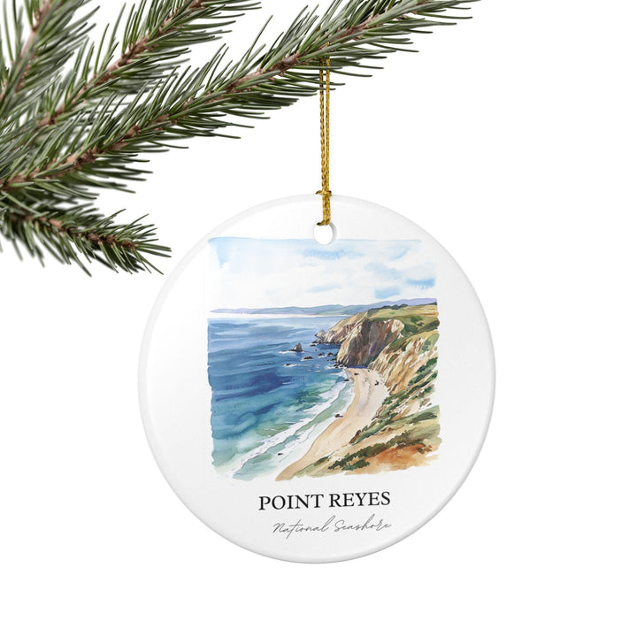 Point Reyes Ornament: Unique Point Reyes Souvenir, Pt Reyes Xmas Decor, and Authentic Point Reyes CA Gift