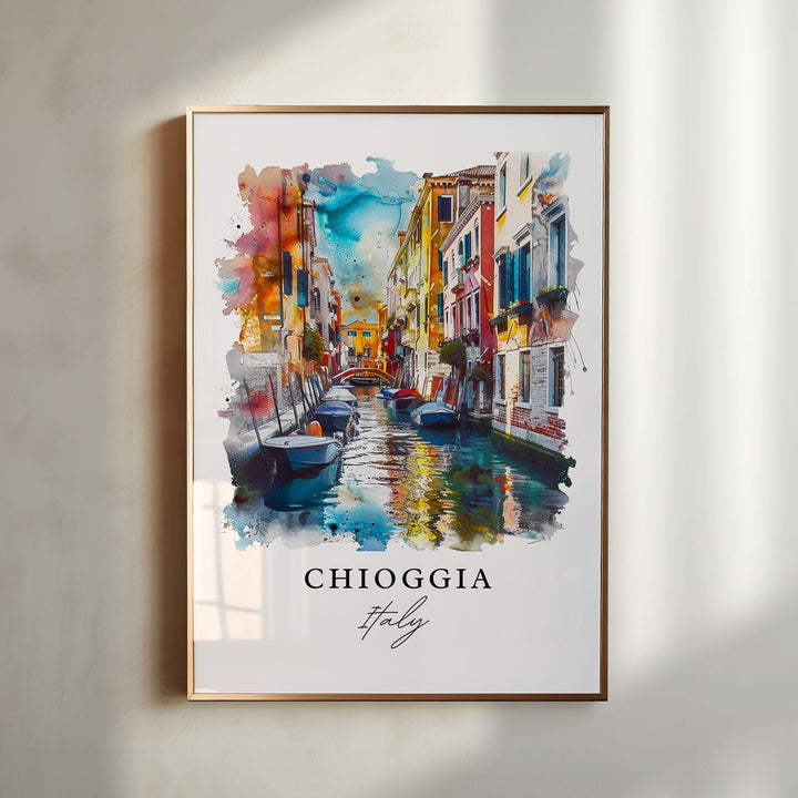 Chioggia Italy Wall Art, Chioggia Print, Italy Wall Art, Chioggia Italy Gift, Travel Print, Travel Poster, Travel Gift, Housewarming Gift