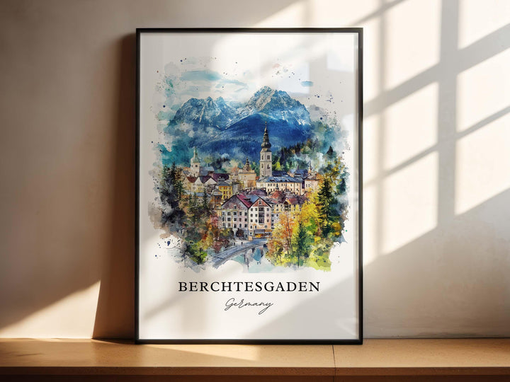 Berchtesgaden Wall Art - Bavaria Germany Print