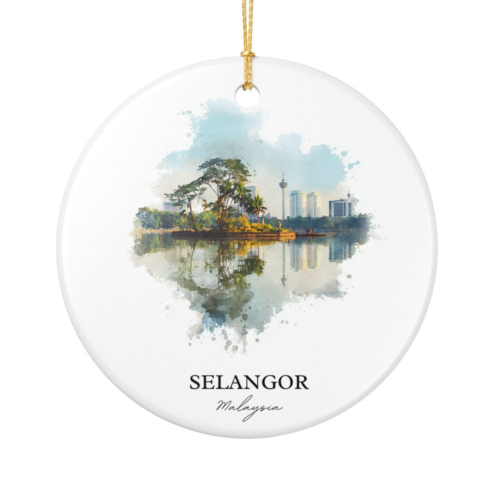Selangor Ornament: Unique Selangor Malaysia Souvenir, Malaysia Xmas Decor, and Authentic Malaysia Gift