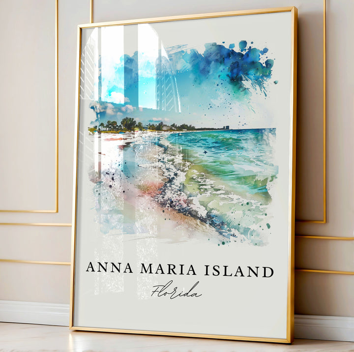 Anna Maria Island Wall Art - Florida Print