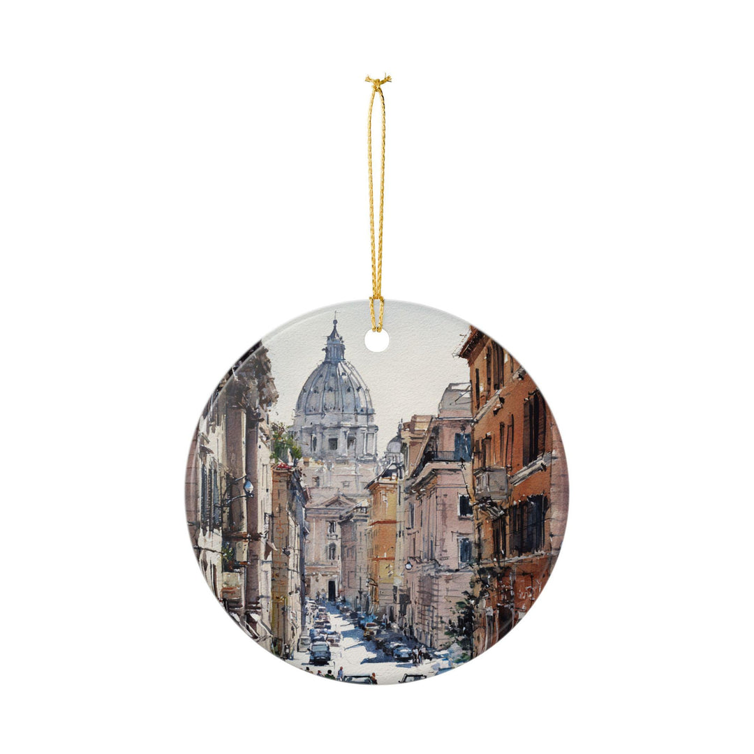 Rome Italy Ornament: Unique Rome Souvenir, Rome Xmas Decor, and Authentic Rome Italia Gift