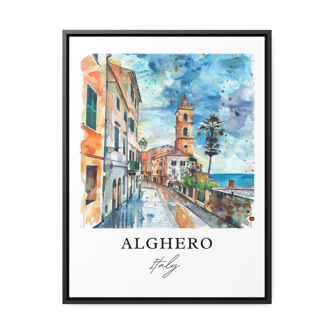 Alghero Wall Art - Italy Print