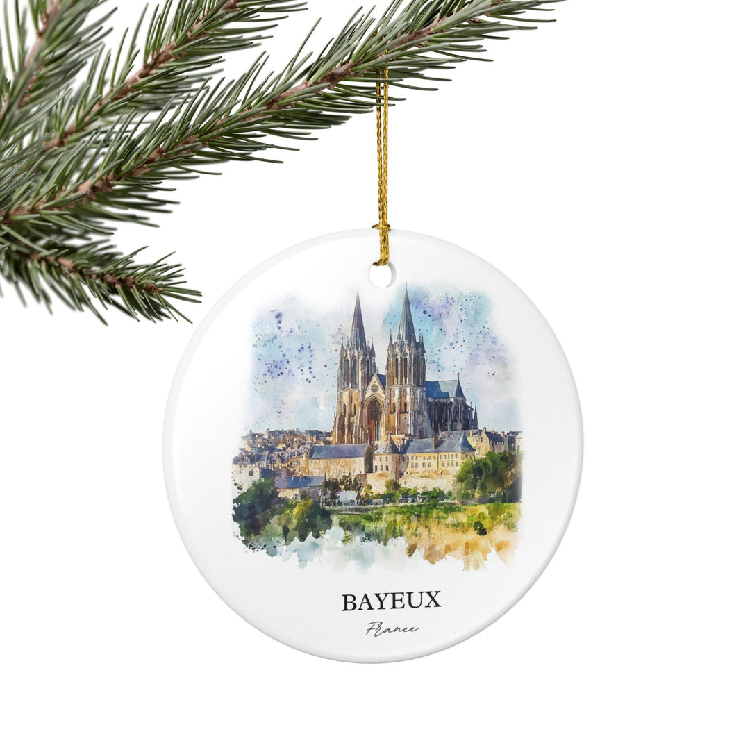 Bayeux France Ornament: Unique Bayeux Souvenir, Bayeux Xmas Decor, and Authentic Bayeux France Gift