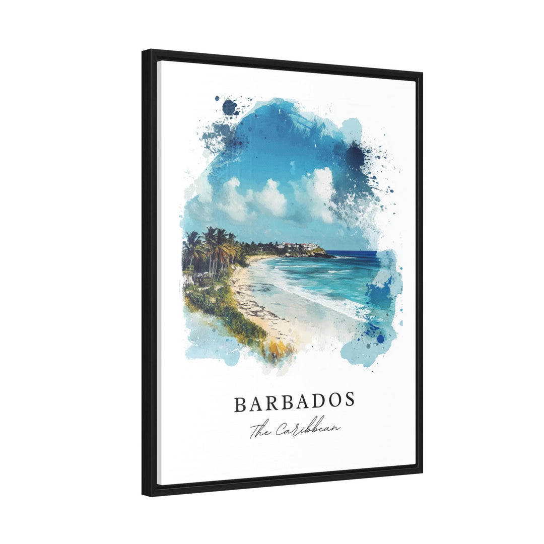 Barbados Wall Art - The Caribbean Print