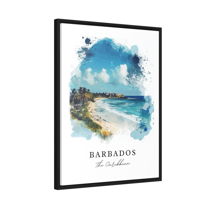 Barbados Wall Art - The Caribbean Print