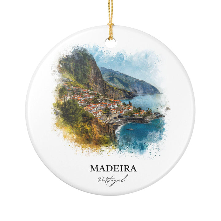 Madeira Ornament: Unique Madeira Portugal Souvenir, Madeira Xmas Decor, and Authentic Madeira Portugal Gift