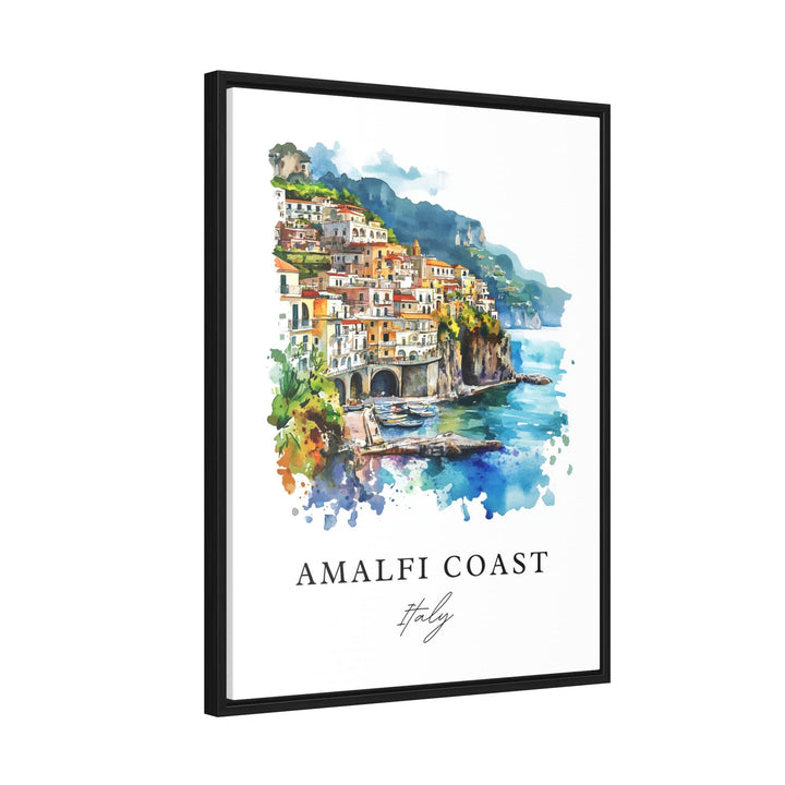 Amalfi Coast Wall Art - Italy Print