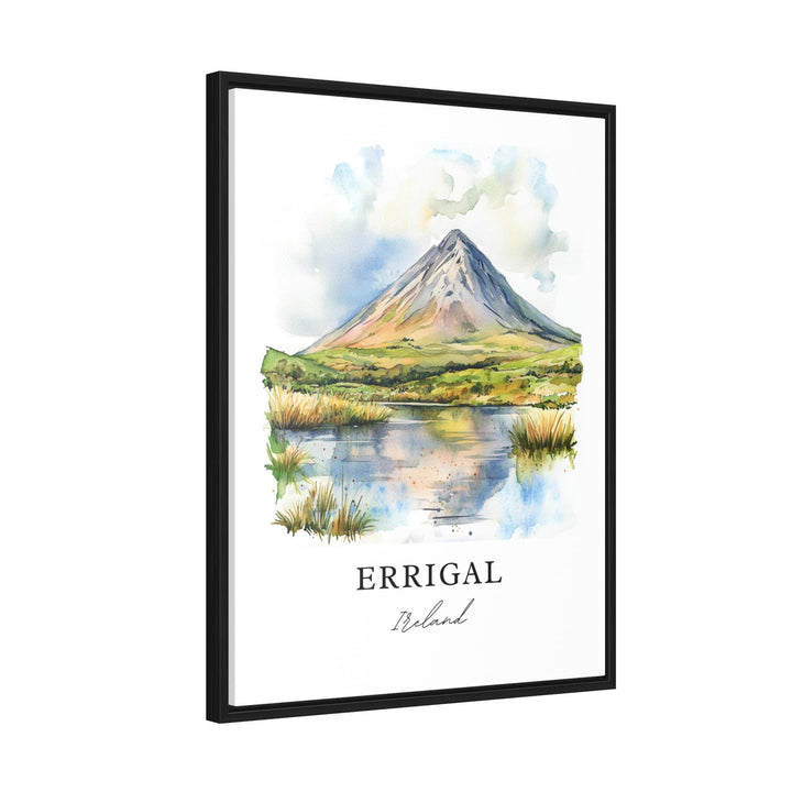 Errigal Ireland Wall Art, Errigal Print, Errigal Watercolor Art, Gweedore Donegal Gift, Travel Print, Travel Poster, Housewarming Gift
