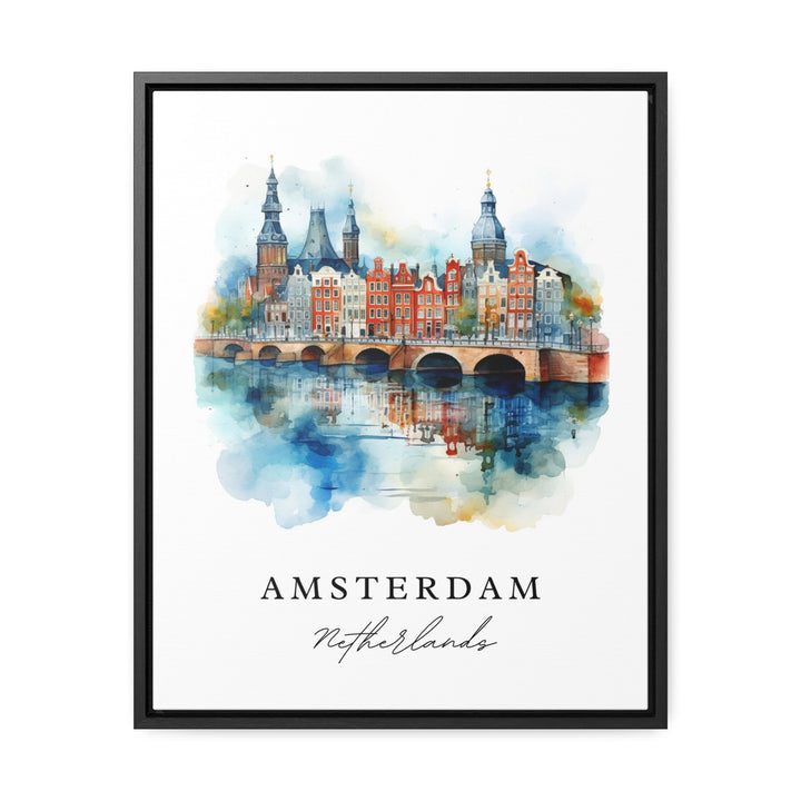 Amsterdam Wall Art - Netherlands Print