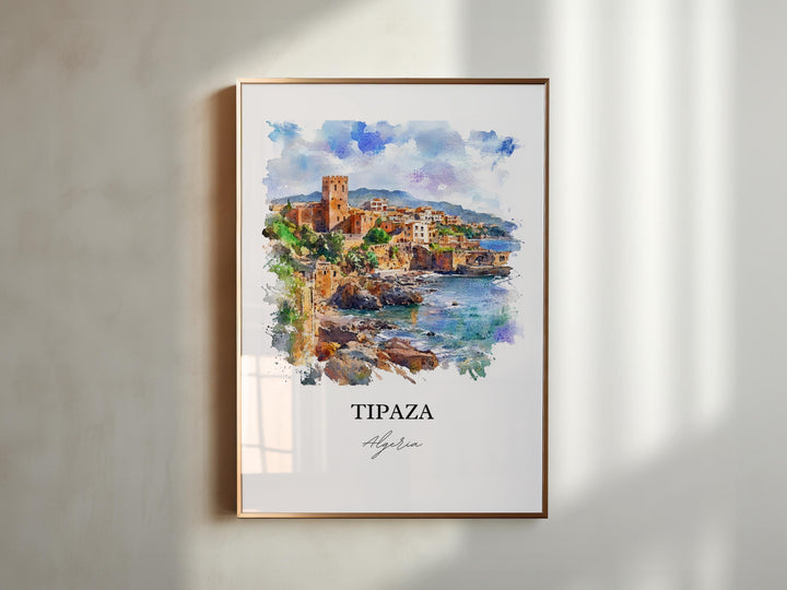 Tipaza Wall Art - Algeria Print