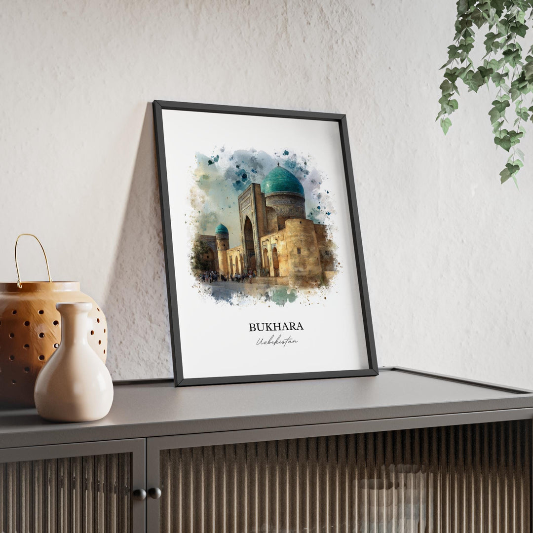 Bukhara, Uzbekistan – Watercolor Art Print
