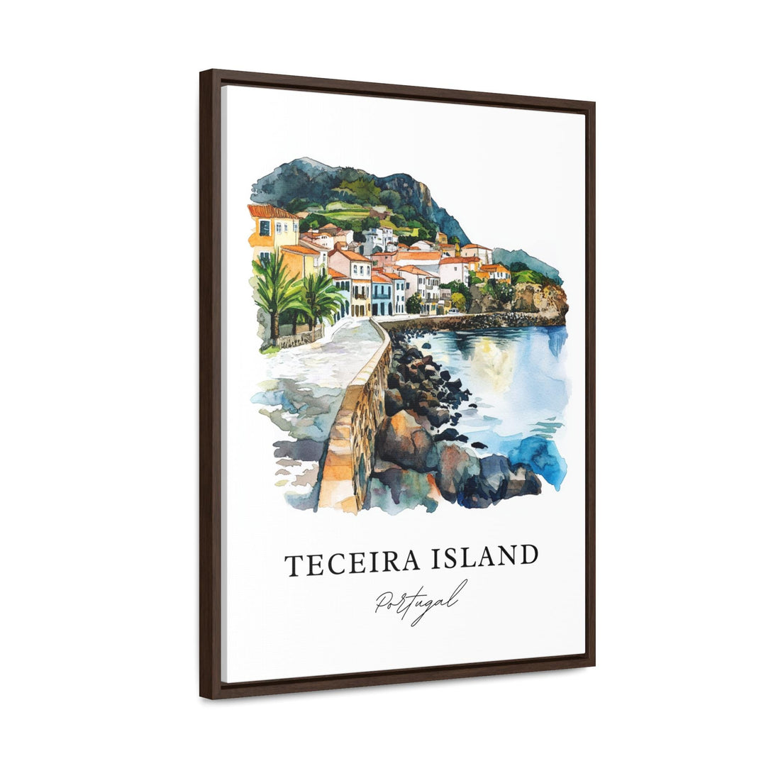 Teceira Island, Portugal – Watercolor Art Print