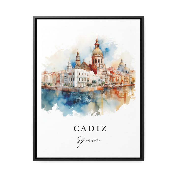 Cadiz Wall Art - Spain Print