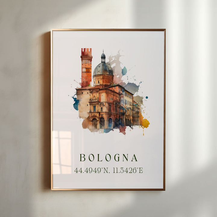 Bologna Wall Art - Italy Print