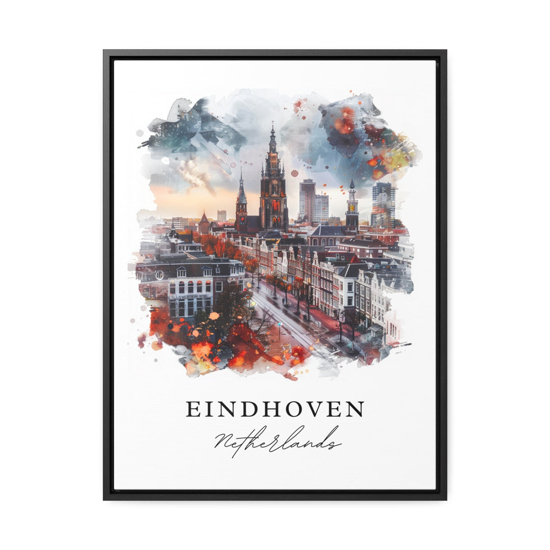 Eindhoven Wall Art, Eindhoven Print, Netherlands Wall Art, Eindhoven Gift, Travel Print, Travel Poster, Travel Gift, Housewarming Gift