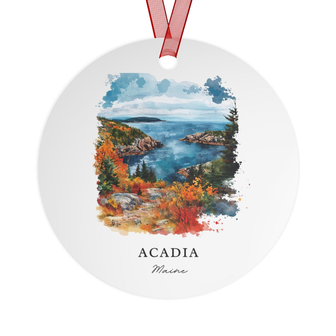 Acadia, Maine Christmas Ornament