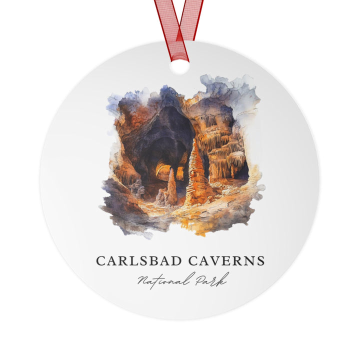 Carlsbad Caverns Ornament: Carlsbad Caverns Park Souvenir, Carlsbad NM Xmas Decor, and Authentic Eddy County Gift